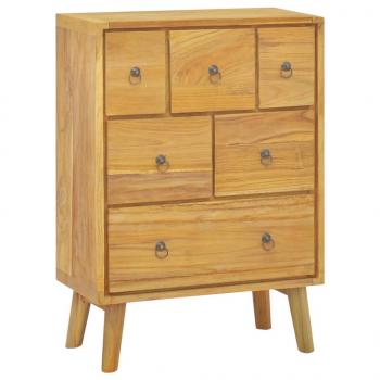 ARDEBO.de - Kommode 56x30x80 cm Massivholz Teak