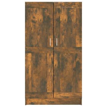 Bücherschrank Räuchereiche 82,5x30,5x150 cm Holzwerkstoff