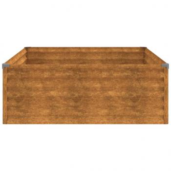 Hochbeet 100x100x36 cm Cortenstahl
