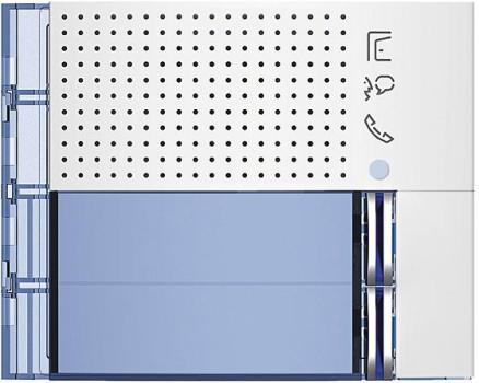 ARDEBO.de Bticino (351122) Frontblende für Türlautsprecher Plus mit 2 Ruftasten