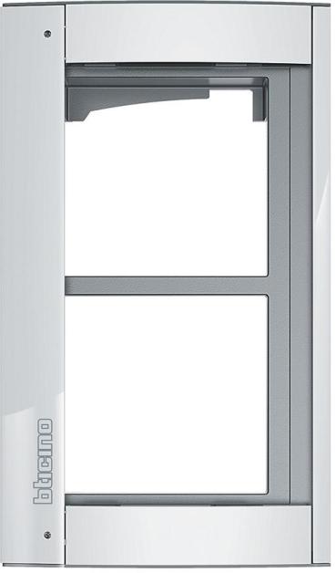 ARDEBO.de Bticino (350222) 2-moduliger Abdeckrahmen inkl. Modulträger