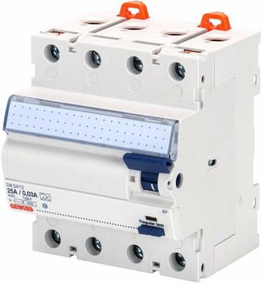 ARDEBO.de Gewiss GWD4012 FI- Schutzschalter IDP (RCCB), 4-Polig, 63A, 30mA, Typ-A