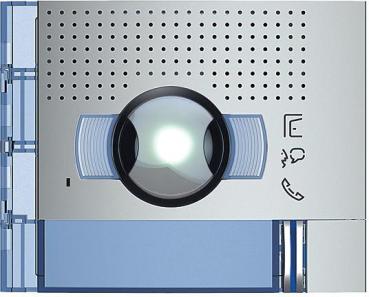 ARDEBO.de Bticino Frontblende für Weitwinkel-Videolautsprechermodul mit 1 Ruftaste (351311)