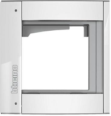 ARDEBO.de Bticino (350212) 1-moduliger Abdeckrahmen inkl. Modulträger