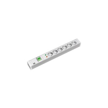 ARDEBO.de Bachmann 333.605 Steckdosenleiste mit Schalter, 6fach