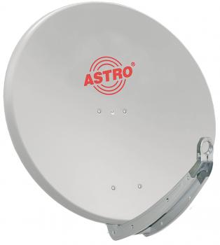 ARDEBO.de - HSATS Alu-Spiegel lichtgrau 85cm, LNC Aufnahme 40mm