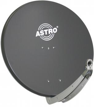 ARDEBO.de - HSATS02 Alu-Spiegel graphitgrau 85cm, LNC Aufnahme 40mm
