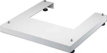 Newlec HDK 7507.750 Sockel f. FlatBox, BxT 600x600 mm RAL 7035