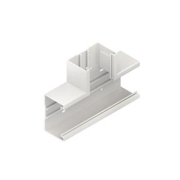 Newlec HBT1058.3 BT1058.3 RW T-Stück 90°, mit Bodenlochung, 105x165x66 mm, Länge 250 mm