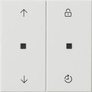 ARDEBO.de Gira 536303 System 3000 Bedienaufsatz Memory, System 55, reinweiß glänzend