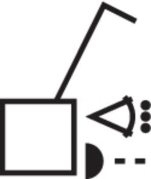 Berker 85341229 IR Bewegungsmelder, Komfort, 1,1m, Q.1/Q.3, polarweiß samt