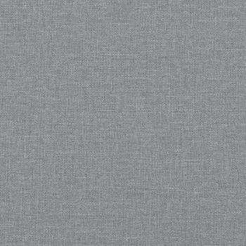 Tagesbett Hellgrau 90x200 cm Stoff