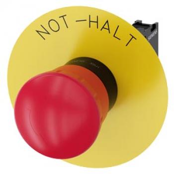 ARDEBO.de - 3SU1100-1HB20-1CH0 Not-Halt-Pilzdrucktaster, 22mm, rund, Kunststoff, rot, 1Ö