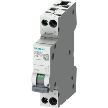 ARDEBO.de - 5SL6010-6 LEITUNGSSCHUTZSCHALTER 230V 6KA, 1+N-POLIG/1TE B10