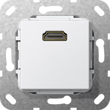 Gira 567003 HDMI K-Peitsche Einsatz Reinweiß