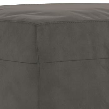Fußhocker Dunkelgrau 60x50x41 cm Samt