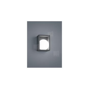 ARDEBO.de helestra A182202.93 Anou Wandleuchte, IP65, 8,3 Watt, 590 lm, graphit