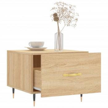 Couchtische 2 Stk. Sonoma-Eiche 50x50x40 cm Holzwerkstoff