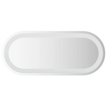 LED-Badspiegel 70x30 cm Oval