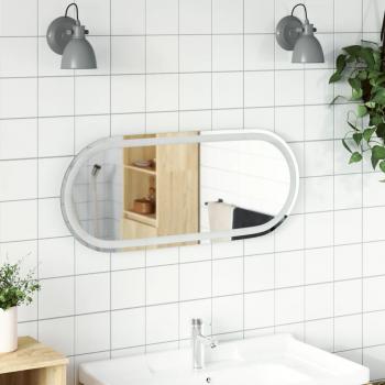 ARDEBO.de - LED-Badspiegel 90x40 cm Oval