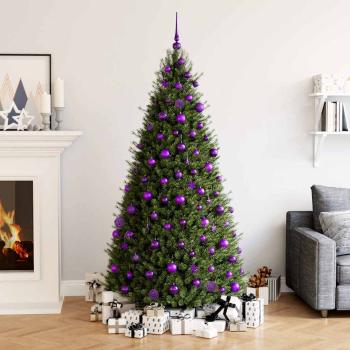 ARDEBO.de - 111-tlg. Weihnachtskugel-Set Lila Polystyrol