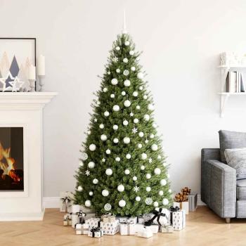ARDEBO.de - 111-tlg. Weihnachtskugel-Set Weiß Polystyrol