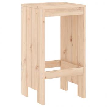Barhocker 2 Stk. 40x36x75 cm Massivholz Kiefer