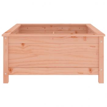Pflanzkübel 82,5x82,5x39 cm Massivholz Douglasie