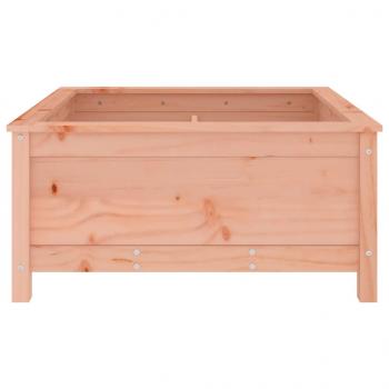 Pflanzkübel 82,5x82,5x39 cm Massivholz Douglasie