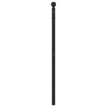 Kopfteil Metall Schwarz 107 cm