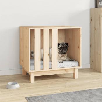 ARDEBO.de - Hundehütte 60x45x57 cm Massivholz Kiefer