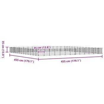 52-tlg. Haustierkäfig mit Tür Schwarz 35x35 cm Stahl