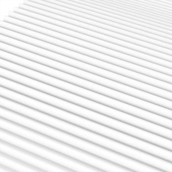 Tagesbett mit Matratze Creme 80x200 cm Stoff