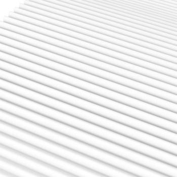 Schaumstoffmatratze Weiß 180x200 cm Härtegrad H2 H3