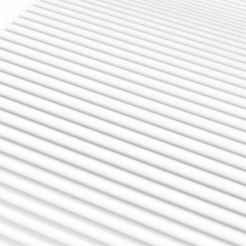 Schaumstoffmatratze Weiß 160x200 cm Härtegrad H2 H3