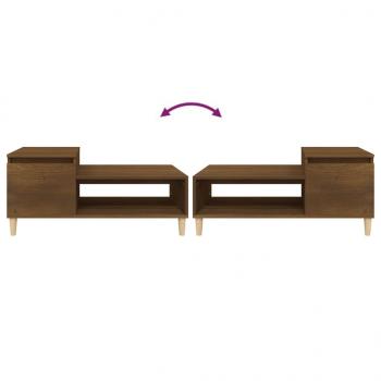 Couchtisch Braun Eichen-Optik 100x50x45 cm Holzwerkstoff