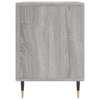 Nachttische 2 Stk. Grau Sonoma 40x35x50 cm Holzwerkstoff