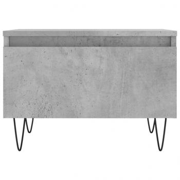 Couchtische 2 Stk. Betongrau 50x46x35 cm Holzwerkstoff