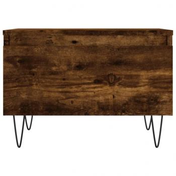 Couchtische 2 Stk. Räuchereiche 50x46x35 cm Holzwerkstoff