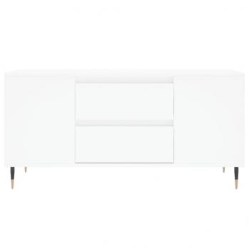 Couchtisch Weiß 102x44,5x50 cm Holzwerkstoff