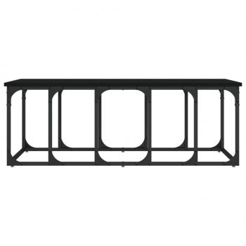 Couchtisch Schwarz 100x50x35,5 cm Holzwerkstoff