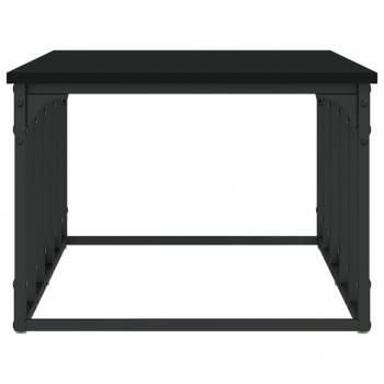Couchtisch Schwarz 100x50x35,5 cm Holzwerkstoff