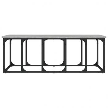 Couchtisch Grau Sonoma 100x50x35,5 cm Holzwerkstoff