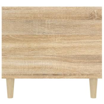 ARDEBO.de - Couchtisch Sonoma-Eiche 90x49x45 cm Holzwerkstoff