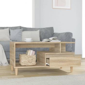 Couchtisch Sonoma-Eiche 90x49x45 cm Holzwerkstoff