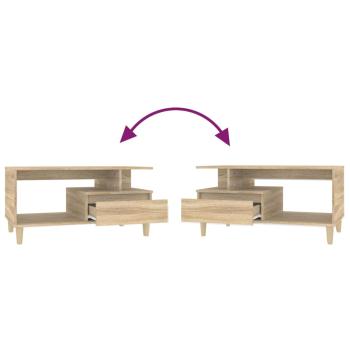 Couchtisch Sonoma-Eiche 90x49x45 cm Holzwerkstoff