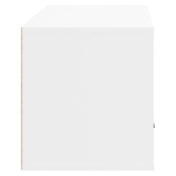 ARDEBO.de - Wand-Schuhschrank Weiß 70x35x38 cm Holzwerkstoff