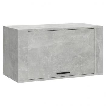 Wand-Schuhschrank Betongrau 70x35x38 cm Holzwerkstoff