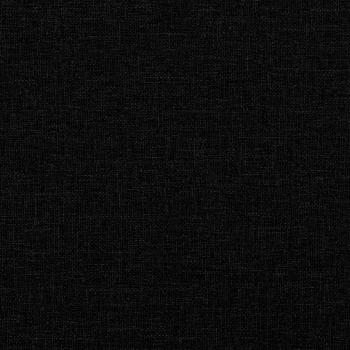 Tagesbett Ausziehbar mit Schubladen Schwarz 90x200 cm Stoff