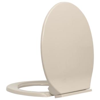 Toilettensitz mit Absenkautomatik Aprikose Oval
